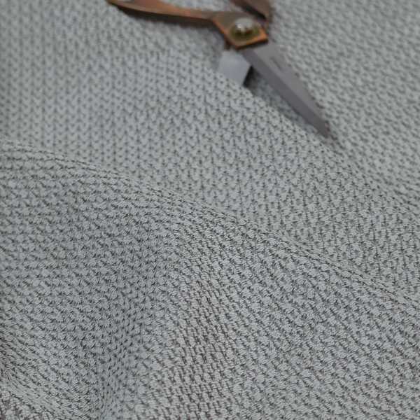 Chicago Bobble Effect Chenille Upholstery Fabric Fossil Grey Colour CTR-1332 - Handmade Cushions