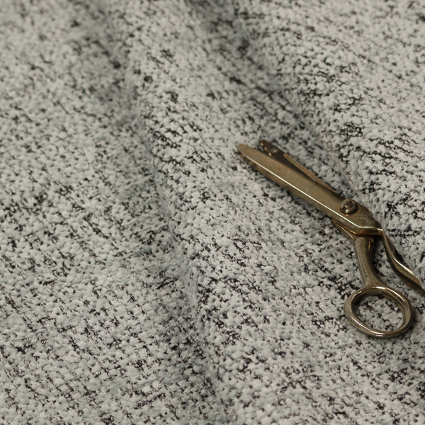 Wellington Chunky Chenille Weave Upholstery Fabric Sky Blue Colour CTR-135 - Made To Measure Curtains