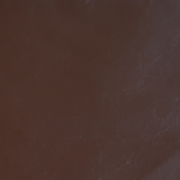 Padua Faux Leather Glossy Effect In Dark Brown Colour CTR-1369