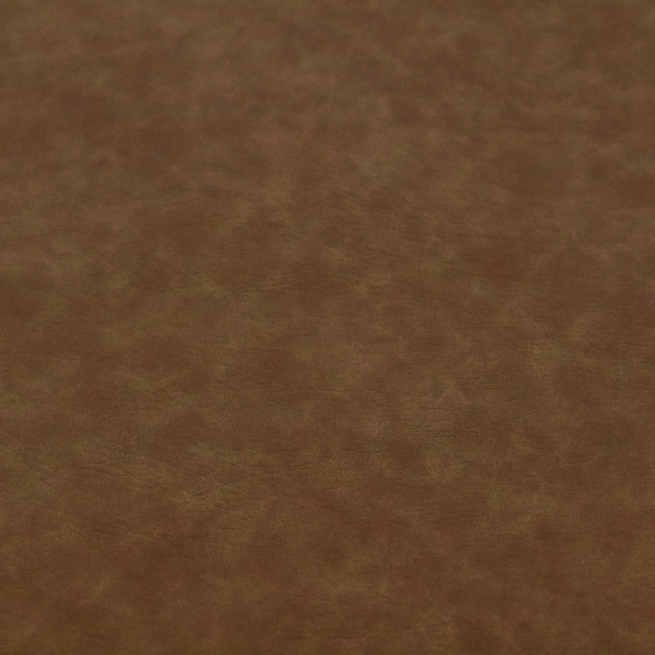 Palermo Faux Leather Aged Effect In Tan Colour Upholstery Fabric CTR-1448
