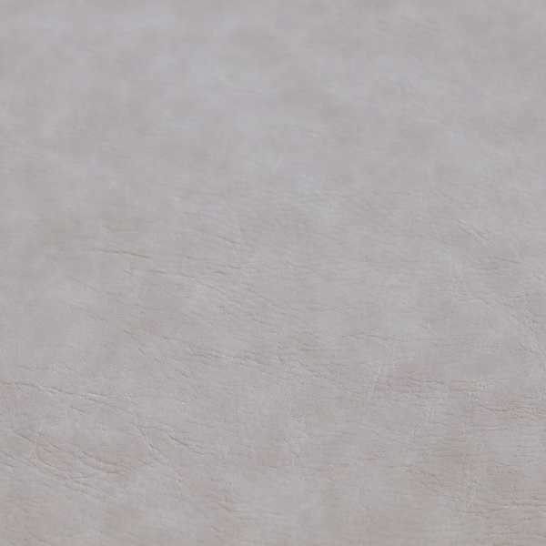 Palermo Faux Leather Aged Effect In Cream Colour Upholstery Fabric CTR-1461