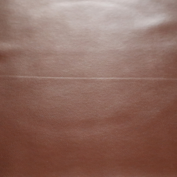 Sulmona Faux Leather Smooth Effect In Orange Colour Upholstery Fabric CTR-1476