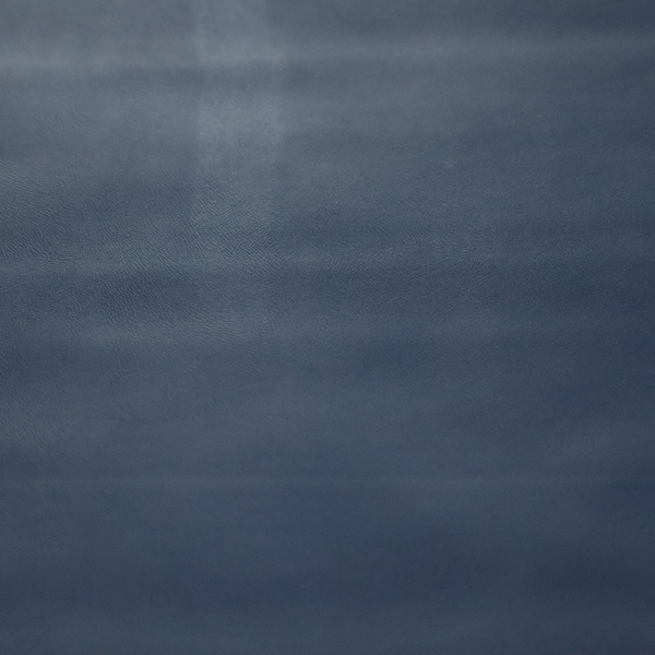 Sulmona Faux Leather Smooth Effect In Navy Blue Colour Upholstery Fabric CTR-1479