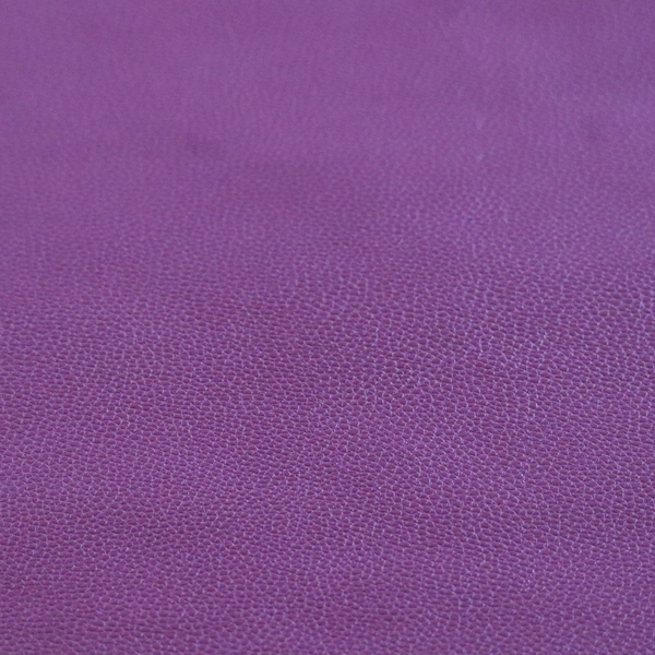 Venosa Plain Faux Leather Look In Magenta Colour Upholstery Fabric CTR-1581
