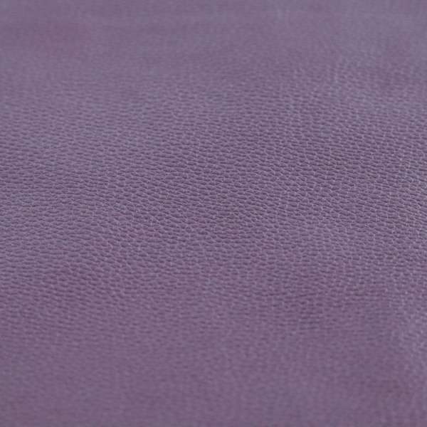 Venosa Plain Faux Leather Look In Purple Colour Upholstery Fabric CTR-1592