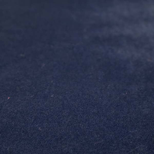 Trinity Silky Flat Water Repellent Velvet In Blue Colour Upholstery Fabric CTR-2179