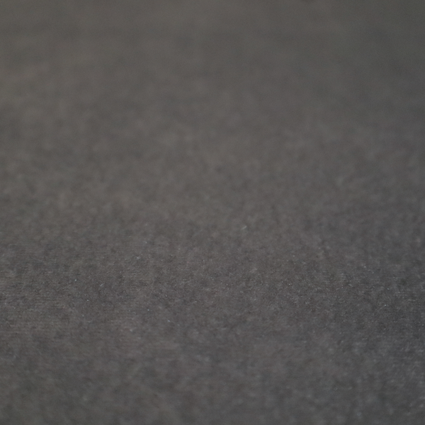 Trinity Silky Flat Water Repellent Velvet In Dark Grey Colour Upholstery Fabric CTR-2182 - Handmade Cushions