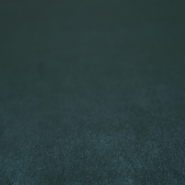 Trinity Silky Flat Water Repellent Velvet In Teal Colour Upholstery Fabric CTR-2193 - Roman Blinds