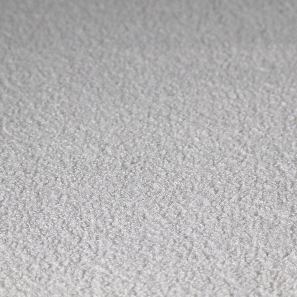 Pelican Boucle Weave Textured In Colour White Upholstery Fabric CTR-2195