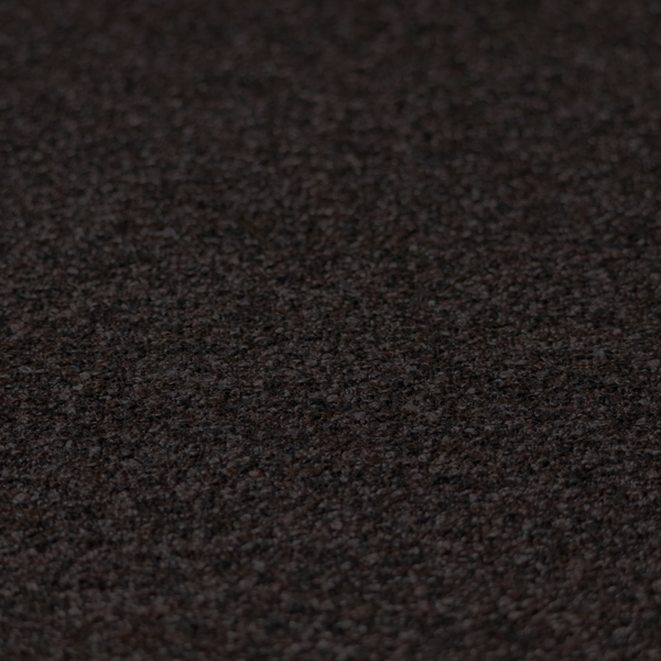 Omega Multicoloured Boucle Textured Chenille In Dark Brown CTR-2239 - Roman Blinds