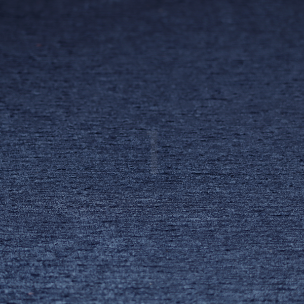 Arya Soft Textured Chenille In Navy Blue Upholstery Fabric CTR-2281