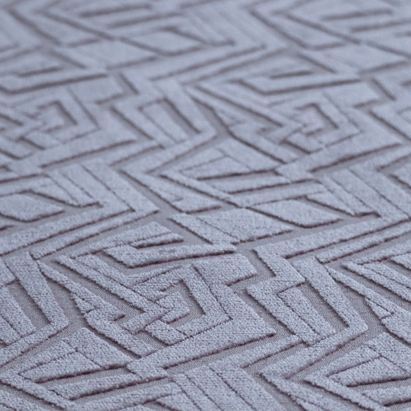 Darjeeling Textured Chenille Pattern In Pink Upholstery Fabric CTR-2357