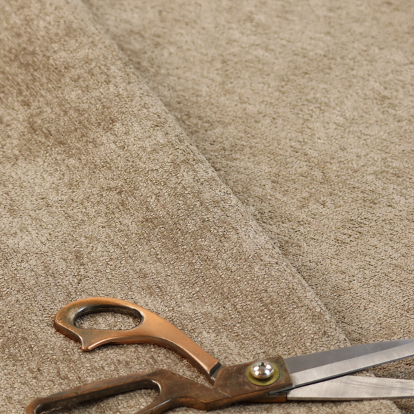 Seoul Boucle Upholstery Fabric Light Brown Colour CTR-2614