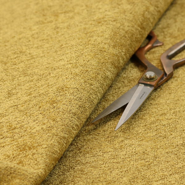 Seoul Boucle Upholstery Fabric Mustard Colour CTR-2619