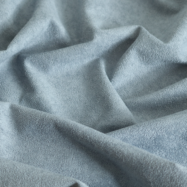 Tobago Boucle In Baby Blue Colour Upholstery Fabric CTR-2875