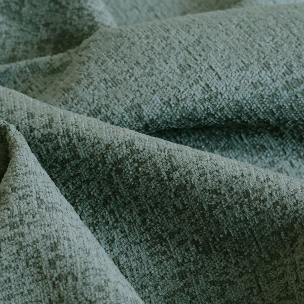 Sedgwick Soft Textured In Dark Green Colour Upholstery Fabric CTR-2879