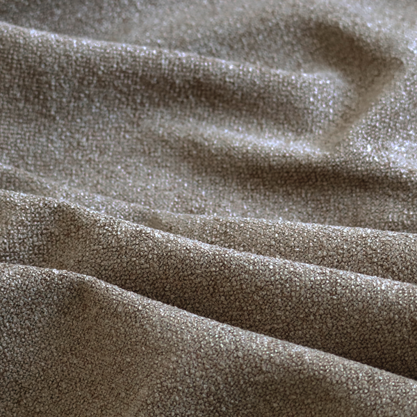 Natland Boucle Chenille Textured In Copper Brown Colour Upholstery Fabric CTR-2903