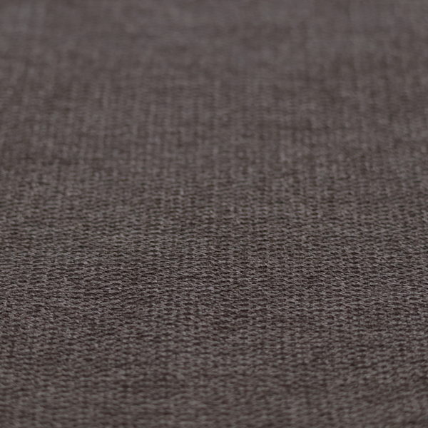 Cordoba Soft Plain Chenille In Choclate Brown Colour Upholstery Fabric CTR-2926