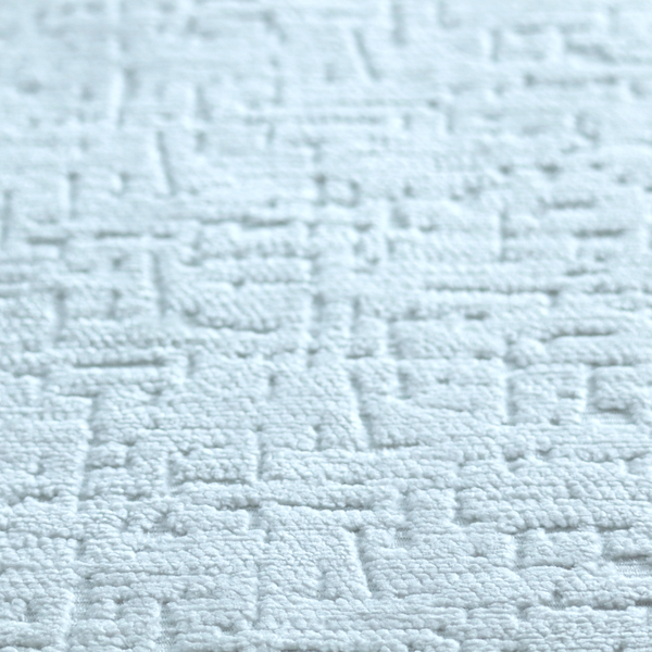 Dover Chenille Semi Plain In White Colour Upholstery Fabric CTR-2941