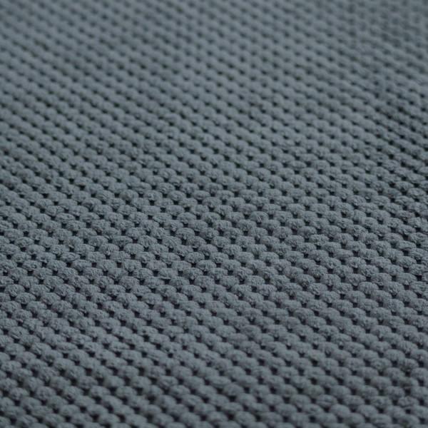 Ohio Dotted Soft Textured In Grey Corduroy Upholstery Fabric CTR-2977