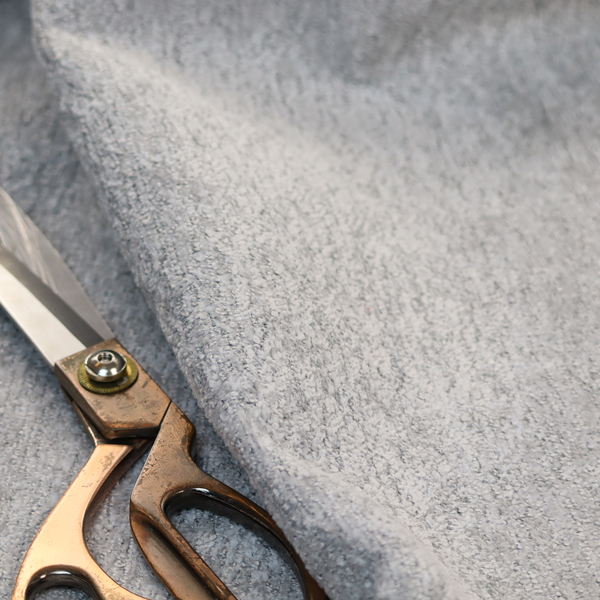Seoul Boucle Upholstery Fabric Mist Grey Colour CTR-2998 - Made To Measure Curtains