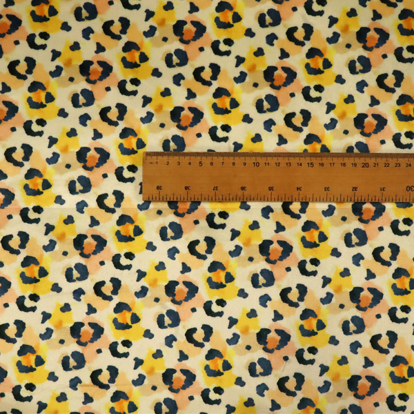 Saffron Savannah Spots Upholstery Fabric DP-152