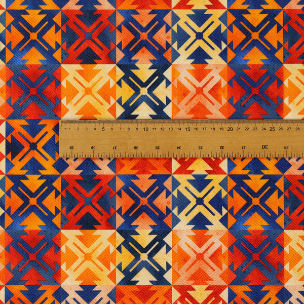 Shattered Sunset Prism Upholstery Fabric DP-177 - Made To Measure Curtains