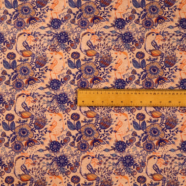 Rustic Twilight Garden Upholstery Fabric DP-189 - Roman Blinds