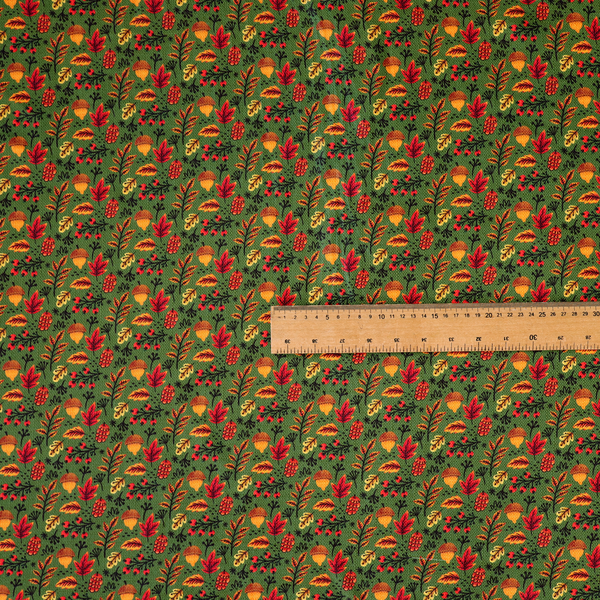 Autumn Harvest Botanical Upholstery Fabric DP-34 - Handmade Cushions