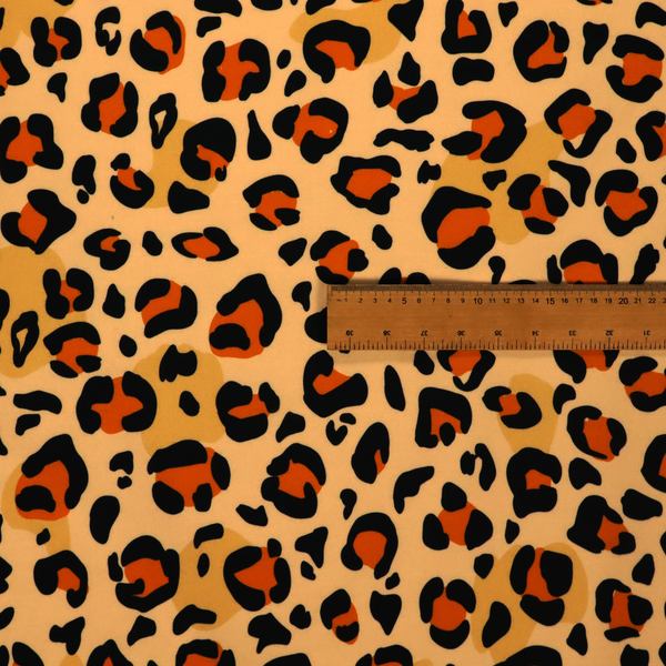 Classic Leopard Print Upholstery Fabric DP-35 - Roman Blinds