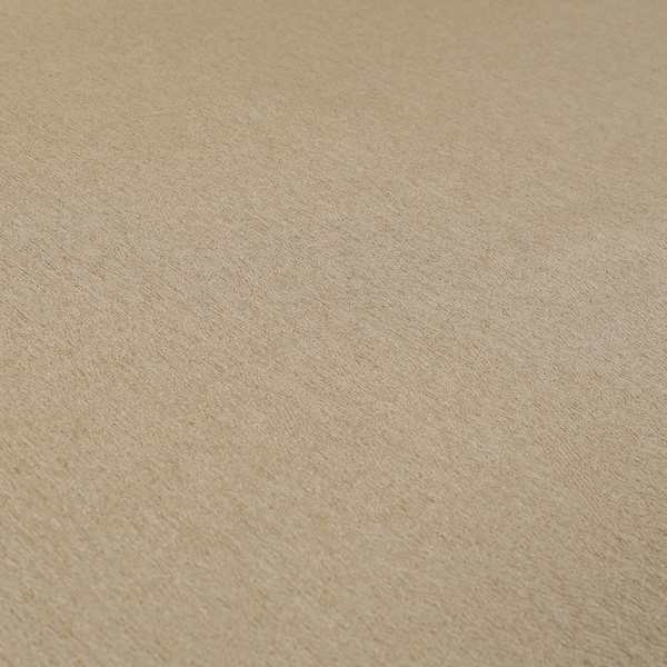 Baffin Plain Durable Soft Tweedy Effect Chenille Upholstery Fabric Beige Colour