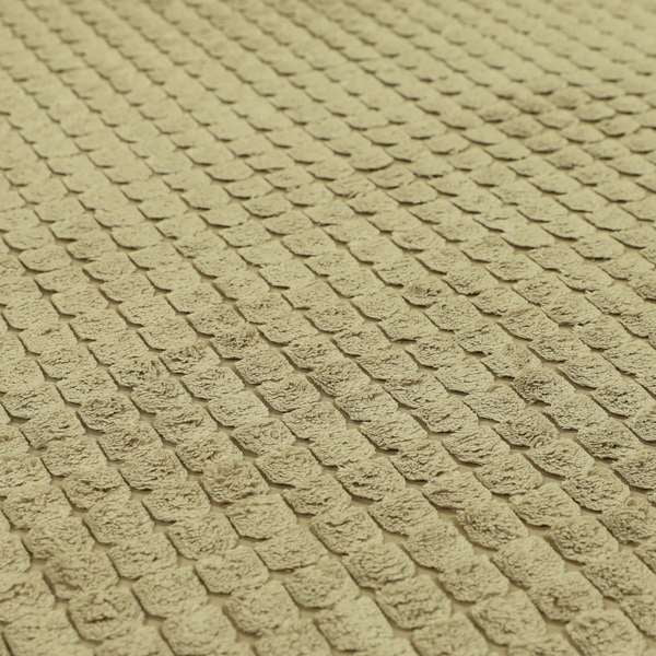 Brown Mink Colour Super Chunky Brick Effect Soft Cord Upholstery Fabric BP140116-43