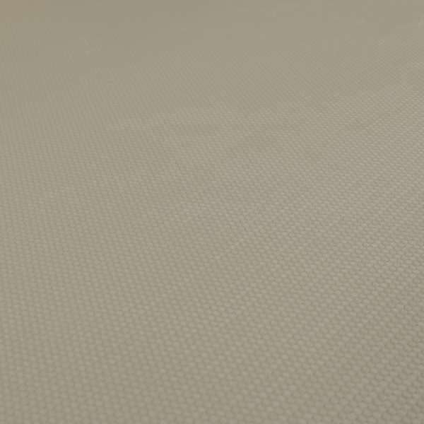 Bhopal Soft Textured Cream Coloured Plain Velour Pile Upholstery Fabric - Handmade Cushions