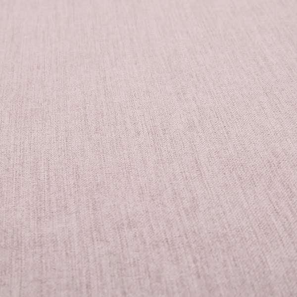 Bombay Soft Fine Faux Wool Effect Chenille Upholstery Furnishings Fabric Baby Pink Colour