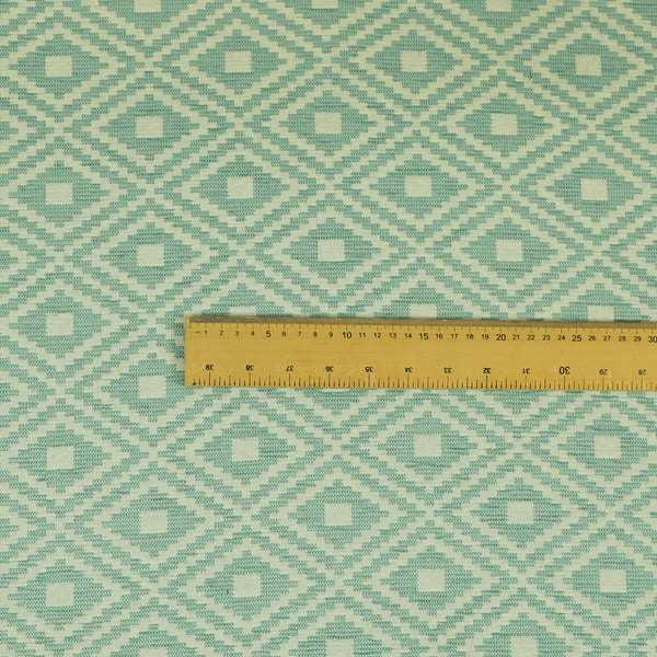 Jehan Star Kilim Pattern In Blue Colour Furnishing Upholstery Fabric CTR-1072 - Handmade Cushions