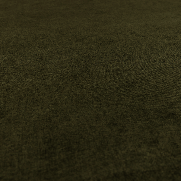 Sunset Chenille Material Hunter Green Colour Upholstery Fabric CTR-1316 - Handmade Cushions