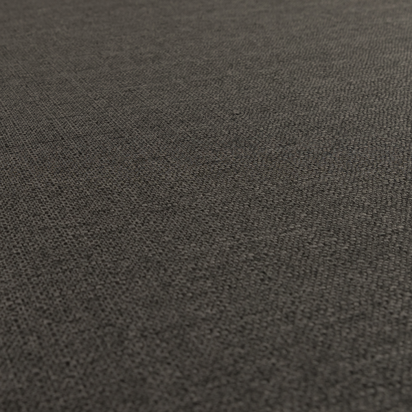 Washington Textured Chenille Charcoal Colour Upholstery Fabric CTR-1347 - Handmade Cushions