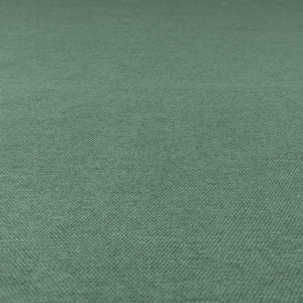 Miami Soft Plain Weave Water Repellent Green Upholstery Fabric CTR-1490