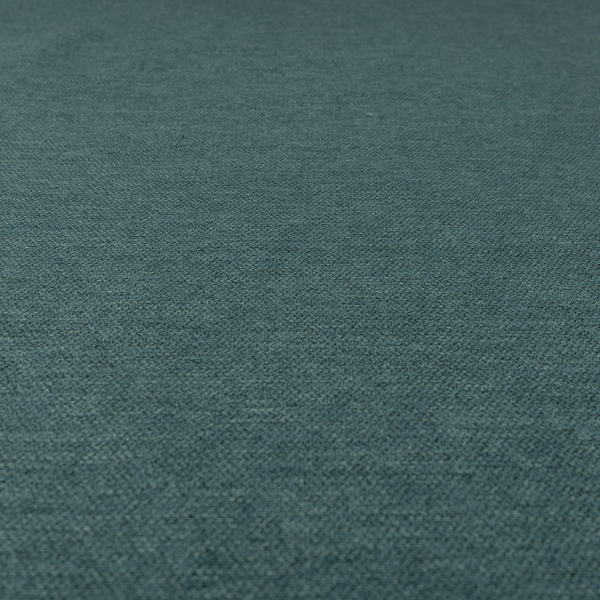 Miami Soft Plain Weave Water Repellent Blue Upholstery Fabric CTR-1491