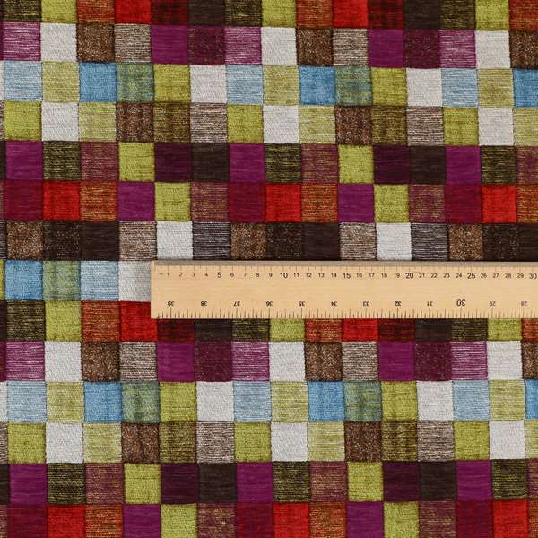 Rapunzel Patchwork Pattern Fabric Collection Designer Furnishing Fabrics CTR-15 - Handmade Cushions