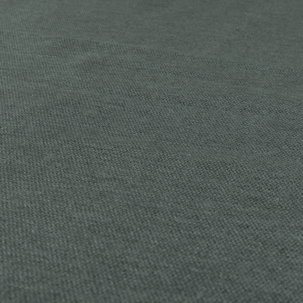 Miami Soft Plain Weave Water Repellent Grey Upholstery Fabric CTR-1507 - Roman Blinds