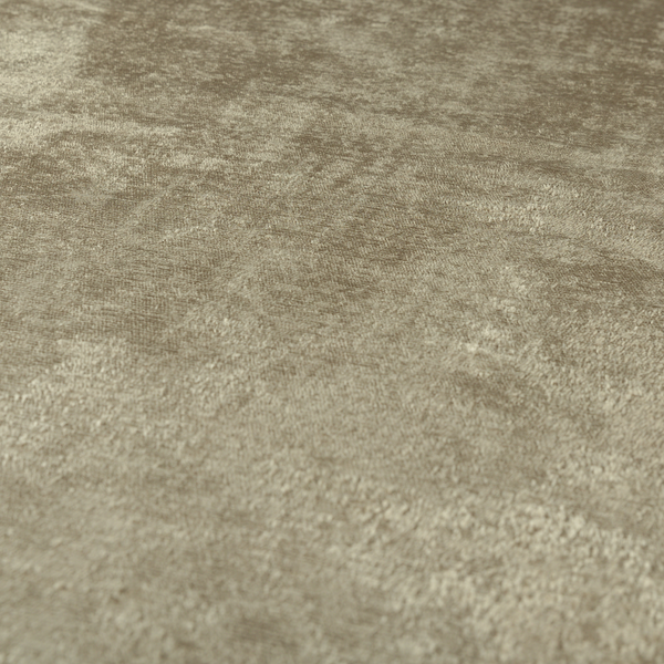 Melbourne Chenille Plain Beige Upholstery Fabric CTR-1512