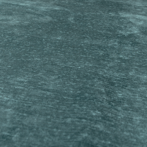 Melbourne Chenille Plain Blue Upholstery Fabric CTR-1516