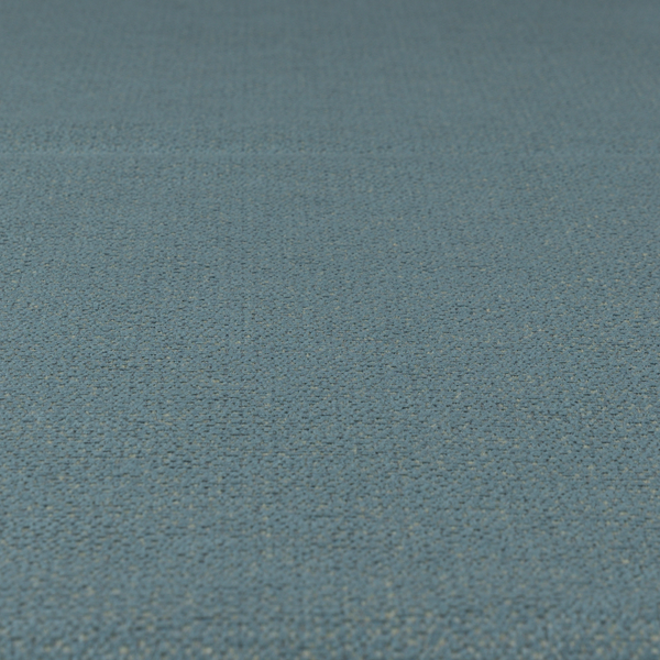 Manekpore Soft Plain Chenille Water Repellent Light Blue Upholstery Fabric CTR-1608 - Handmade Cushions