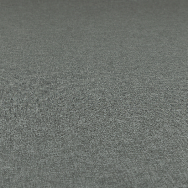 Jordan Soft Touch Chenille Plain Water Repellent Ash Grey Upholstery Fabric CTR-1643
