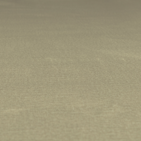 Wazah Plain Velvet Water Repellent Treated Material Cream Colour Upholstery Fabric CTR-1689 - Handmade Cushions