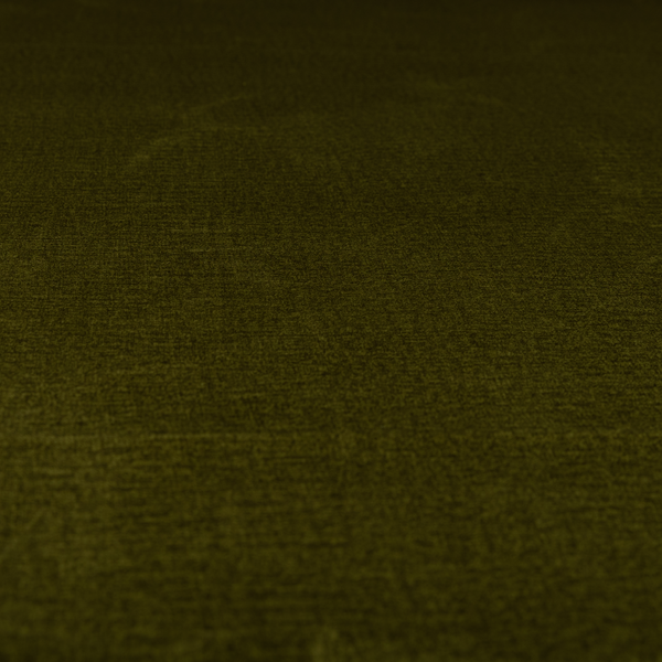 Wazah Plain Velvet Water Repellent Treated Material Green Colour Upholstery Fabric CTR-1696 - Handmade Cushions