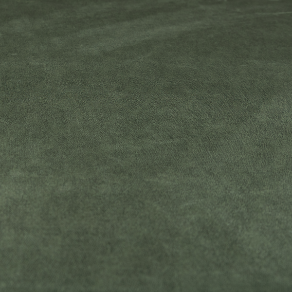 Petra Herringbone Velvet Water Repellent Green Upholstery Fabric CTR-1711 - Handmade Cushions