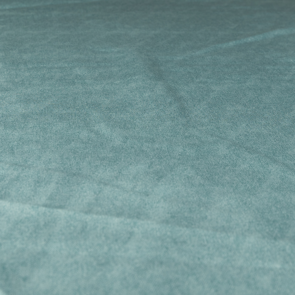 Petra Herringbone Velvet Water Repellent Blue Upholstery Fabric CTR-1714 - Roman Blinds