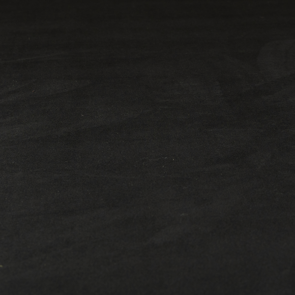 Norfolk Soft Velour Material Black Colour Upholstery Fabric CTR-1795 - Handmade Cushions